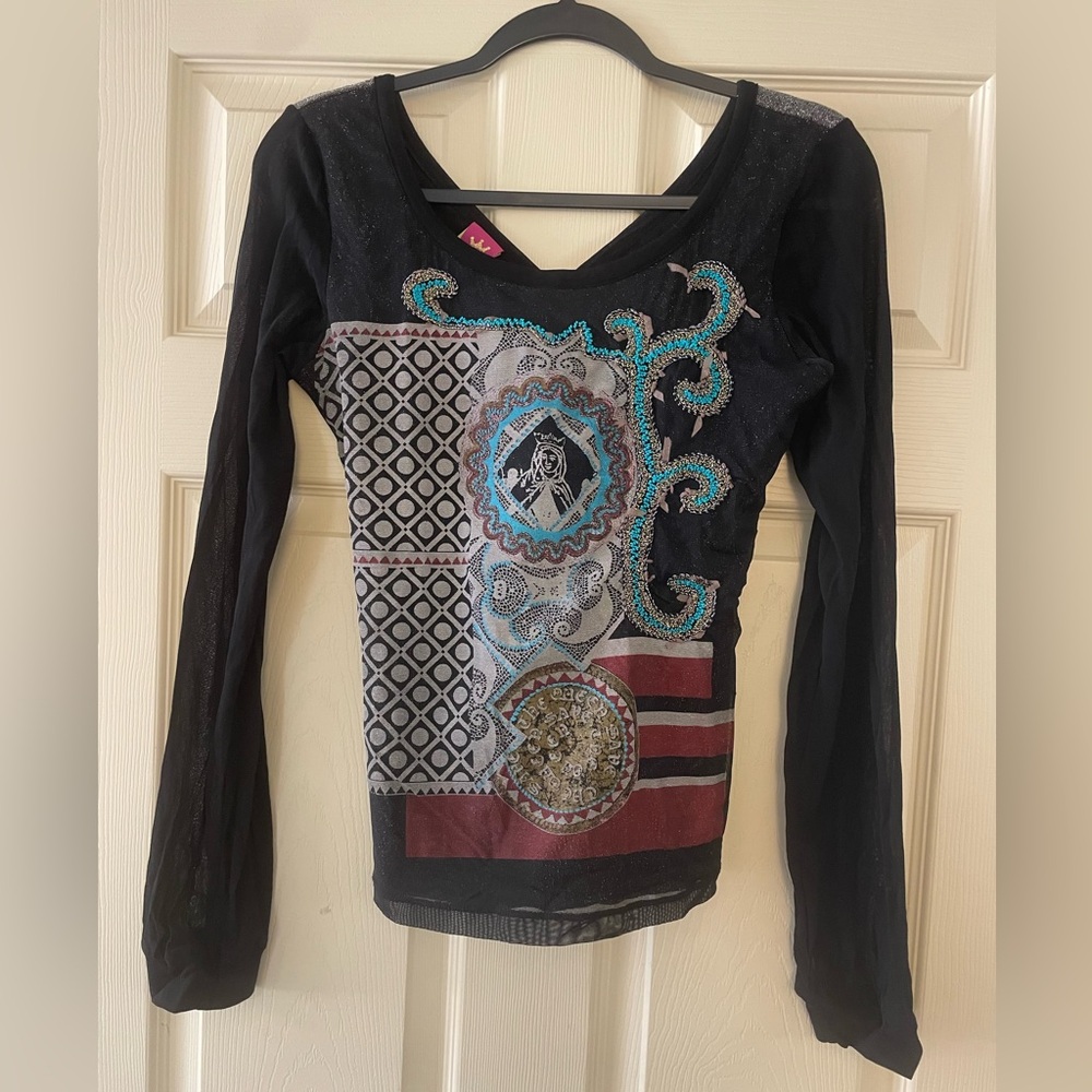 Vintage 90s Save The Queen Top
